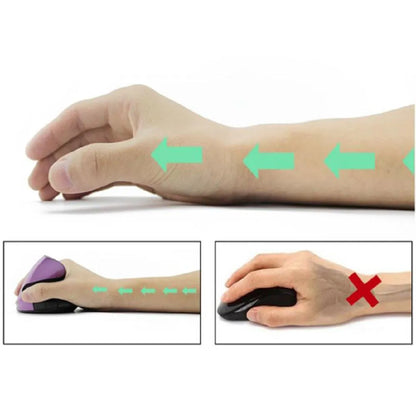 Mouse vertical ergonómico