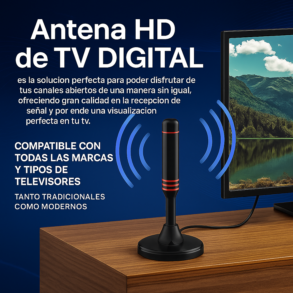 ANTENA TV DIGITAL HD