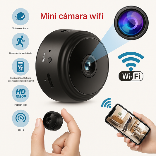 MINI CAMARA ESPÍA HD 1080p