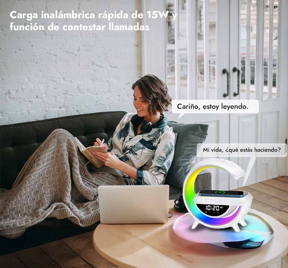 Altavoz Bluetooth multifuncional 4 en 1