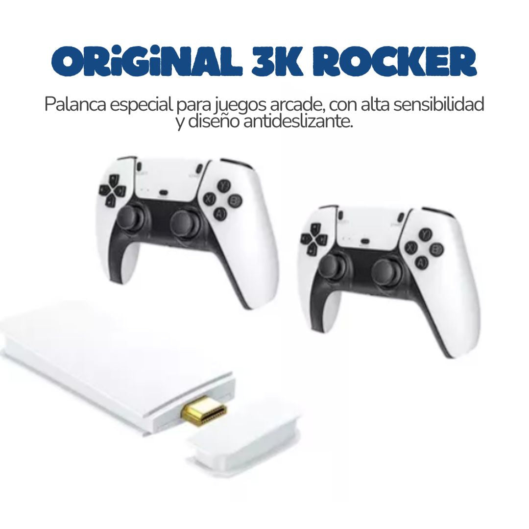 MINI CONSOLA RETRO - 9 EMULADORES - MÁS DE 20,000 JUEGOS CLÁSICOS